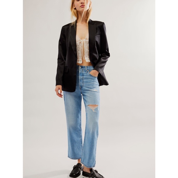 Levi's Denim - LEVI’S RIBCAGE STRAIGHT ANKLE JENS SIZE 26 EUC